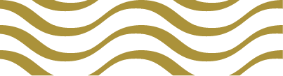 Gold wavy stripe