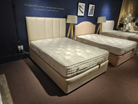 Clearance: 150 x 200cm Vispring Kingsbridge Divan Set with Ceto Headboard
